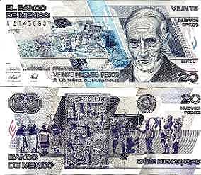 billetes de nuevos pesos