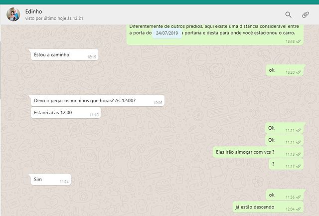 Visita semanal (liminar)