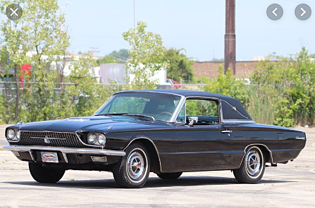The first generation of the Ford Thunderbird