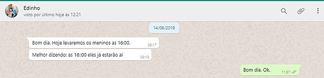 Visita semanal (liminar)