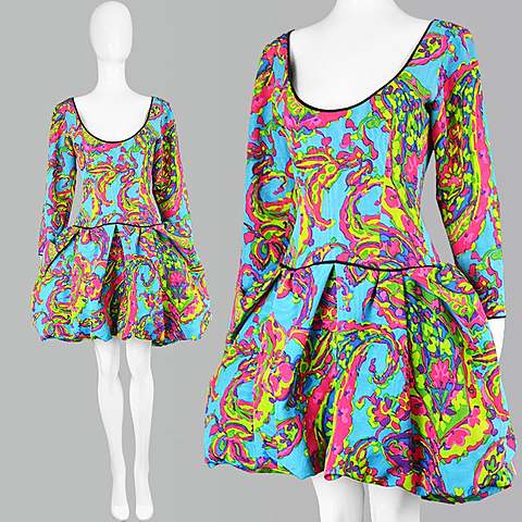 Robe vintage, Yves Saint Laurent, 1980