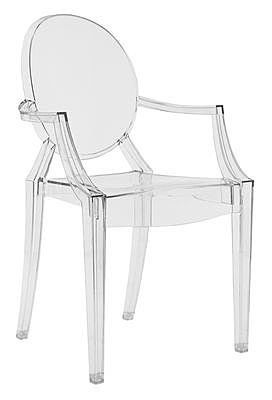Chaise Louis Ghost, Philippe Starck, 2002