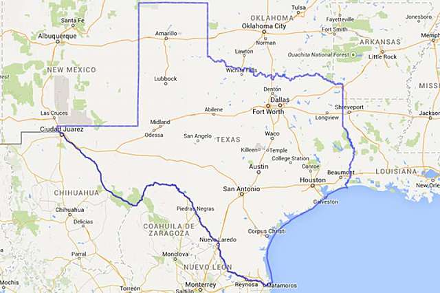 The U.S. annexes texas