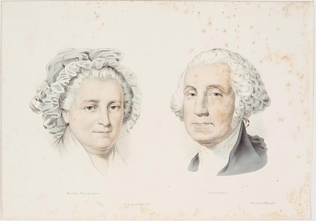 George and Martha Washington