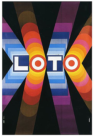Affiche Loto, Jacques Auriac