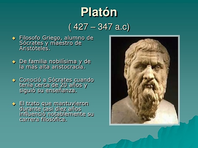 PEDAGOGÍA DE PLATÓN  427 A.C