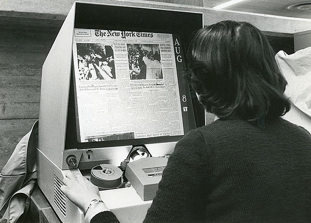 El microfilm