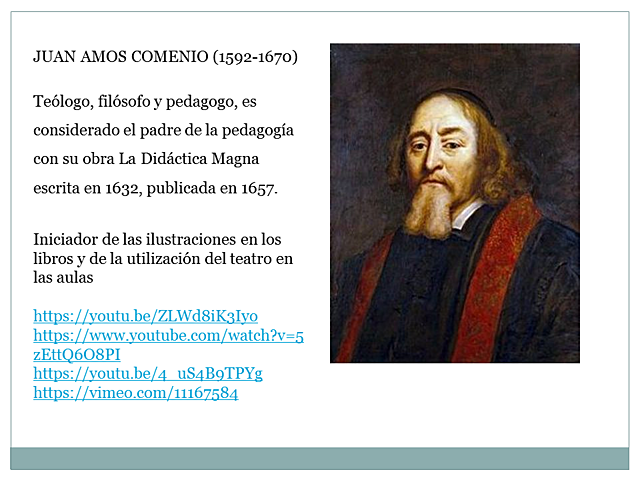 JUAN AMOS COMENIO (1592-1670)