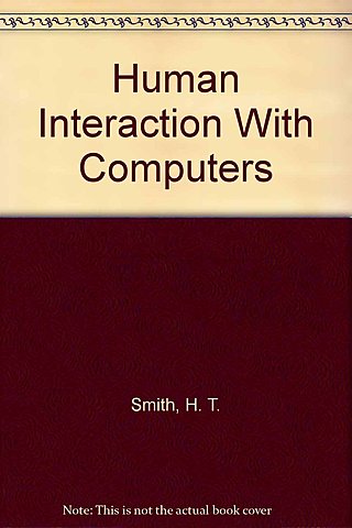 El libro Human Interaction with Computers
