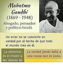 MAHATMA GANDHI ABOGADO DE LA INDIA