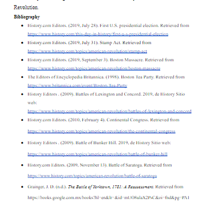 Timeline: The American Revolution