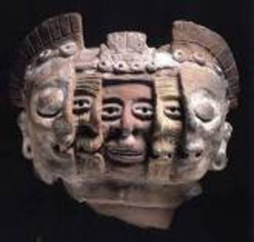 The second king of Tenochtitlán, Huitzilihuitzli, rules.  An alliance with the Tepaneca is created.