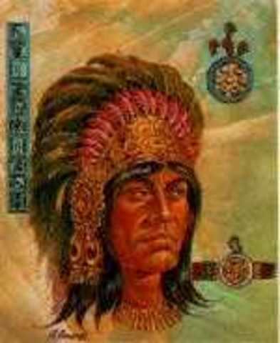 The third king, Chimalpopoca, has his relatively short reign.  He is assasinated by the Tepaneca.