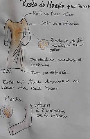 Robe de Mariée de Paul Poiret