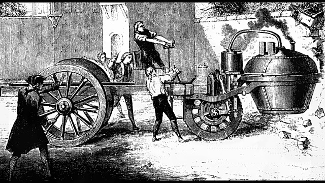 Nicolás Joseph Cugnot inventa el primer automovil