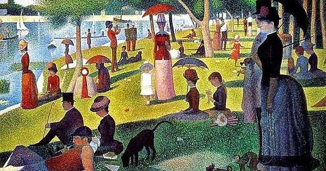 Tarde de domingo en la isla de la Grande Jatte