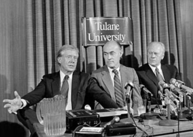 President Ford says "The War is Over"