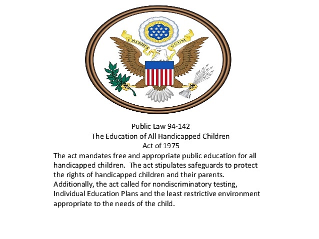 Education for All Handicapped Children Act (PL 94-142)