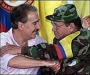 Diálogos de paz con las FARC en el gobierno de Andres Pastrana