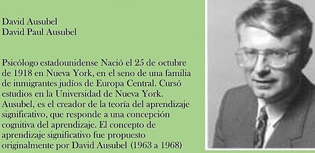 David Ausubel (1918-2008)