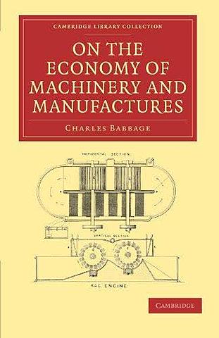 Publican libro The Economy of machinery and manufactures