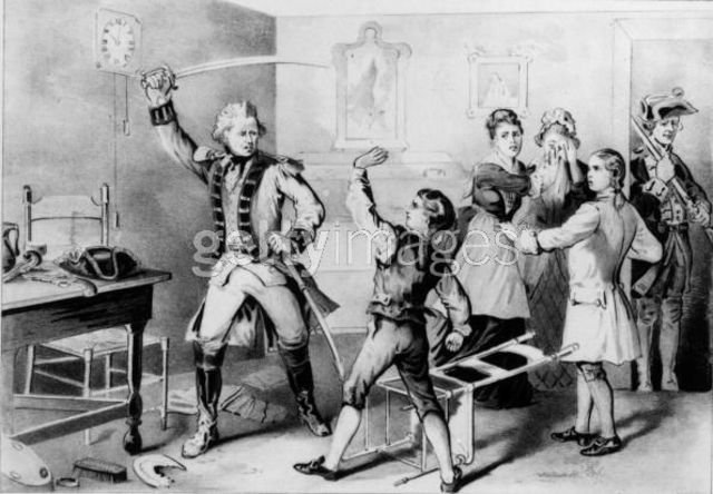 Jackson enlists in the Revolutionary War