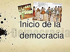 INICIO DE LA DEMOCRACIA
