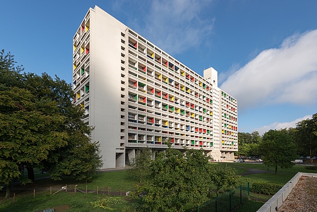 La cité radieuse , Le Corbusier, 1947 et 1952