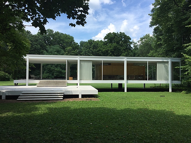 Farnsworth house à Chicago