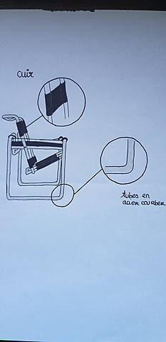 Chaise Wassily de Marcel Breuer