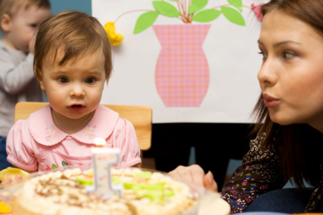 My first birthday party