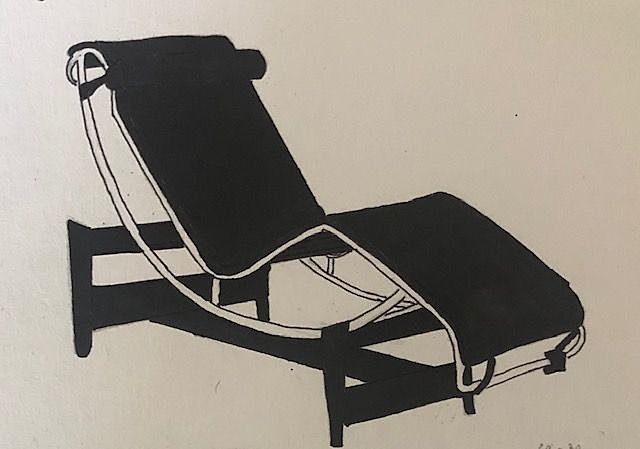 Long Chair LC4,Le Corbusier