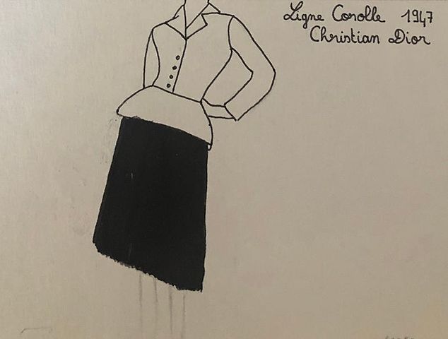 Ligne Corolle,Christian Dior