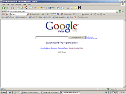 GOOGLE VIDEO SEARCH ET GOOGLE EARTH
