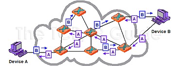 The Packet-Switching Network Development