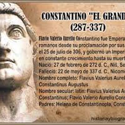 Timeline: EVENTOS DEL SIGLO 3 Y COSNTANTINO  POR JOSE JOEL SAENZ LOPEZ