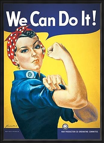 affiche we can do it par HOWARD MILLER