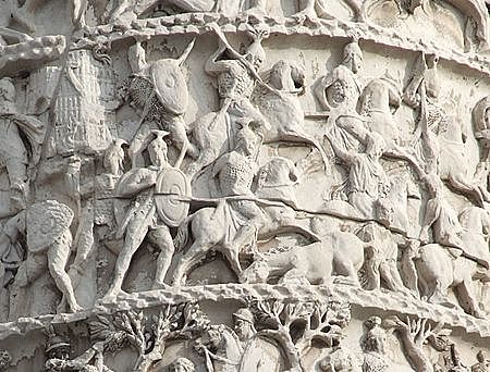 Primer enfrentamiento contra los bárbaros