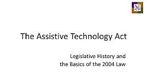 Assistive Technology Act of 2004