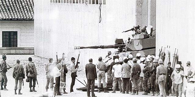 1985 toma del palacio de justicia