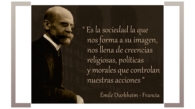 DURKHEIM (1858- 1917)