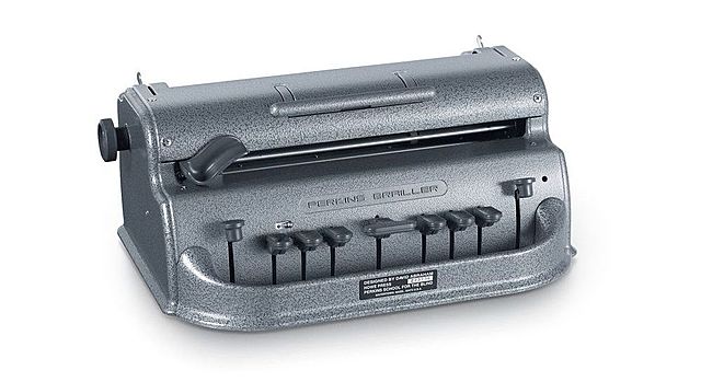 Perkins Brailler Invented