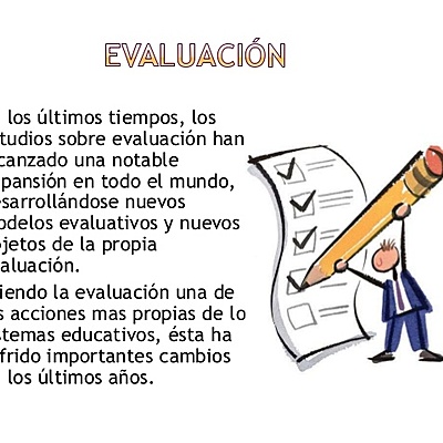 Timeline: Avances de la Evaluación  en los Ultimo Tiempos