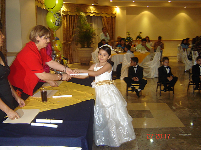 Mi graduación del Kinder.