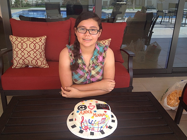 Mi cumpleaños numero catorce,