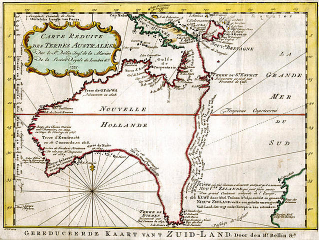 New Holland renamed to Australia