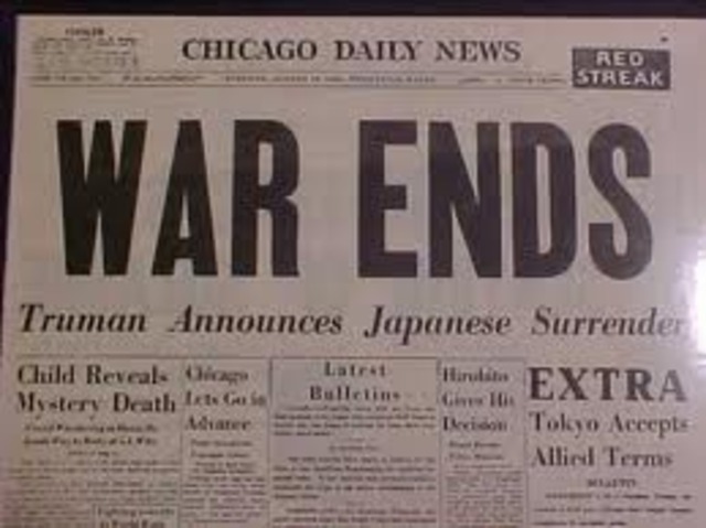 End of WWII