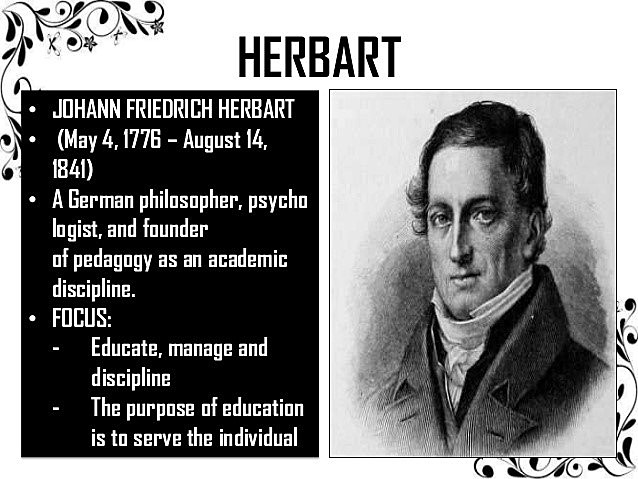 JOHANN FRIEDRICH HERBART