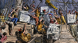 Timeline: amerikanska revolutionen