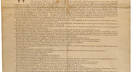 Timeline: Declaration of Independence